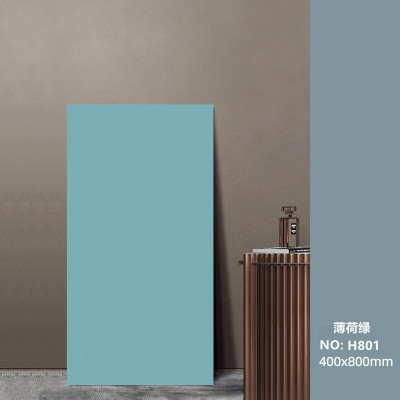 柔光400×800马卡龙瓷砖彩色卫生间墙砖阳台莫兰迪全瓷厨房墙砖