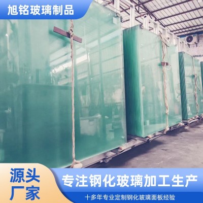 超大中空钢化玻璃深加工磨边异形丝印玻璃超白透明建筑玻璃定制